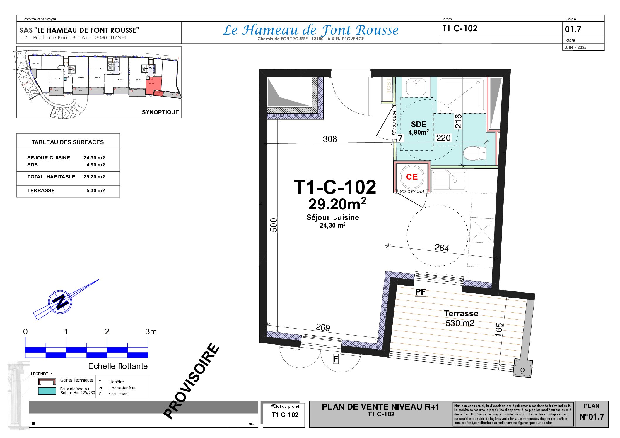 Plan T1 C102