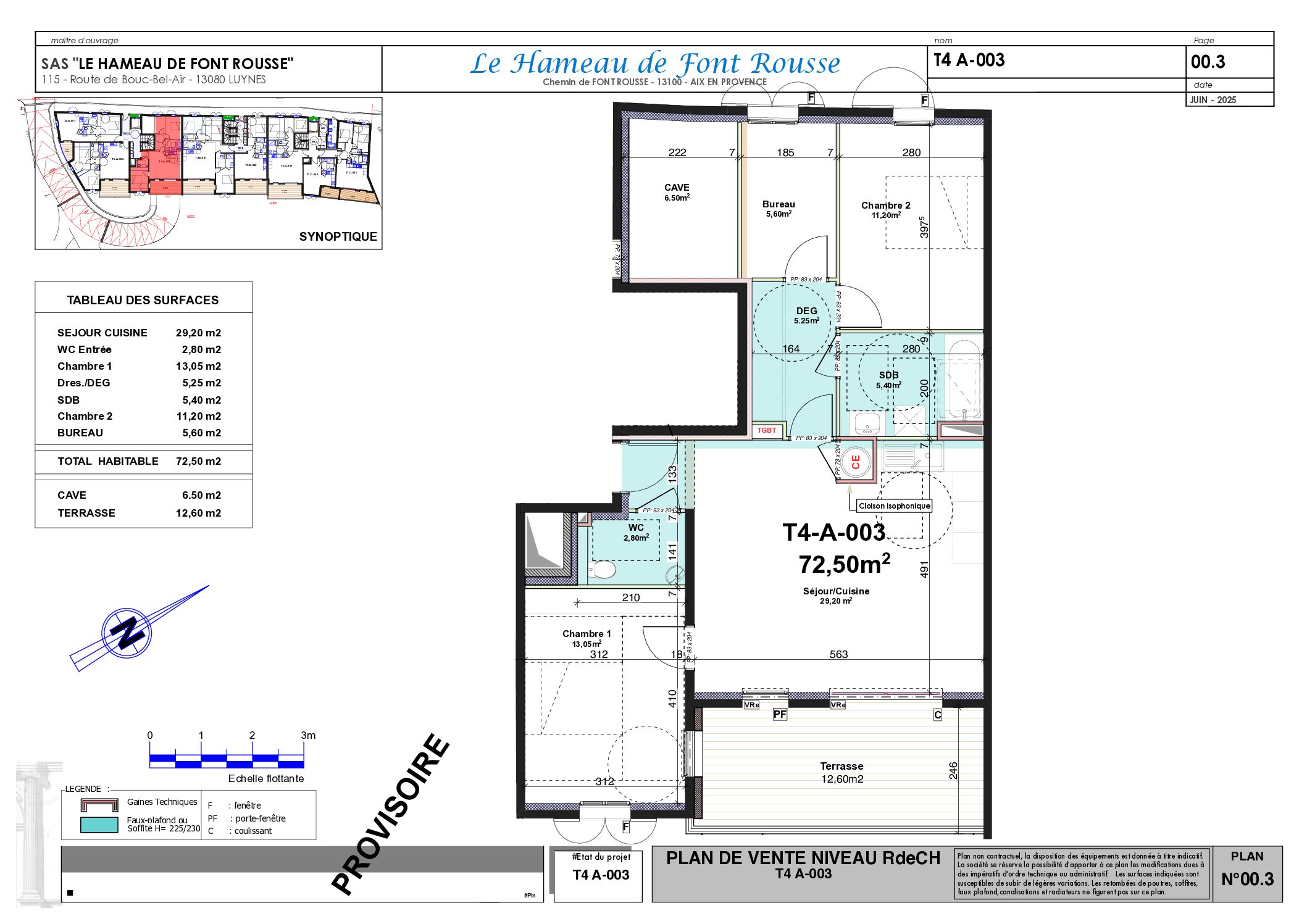 Plan T4 A003