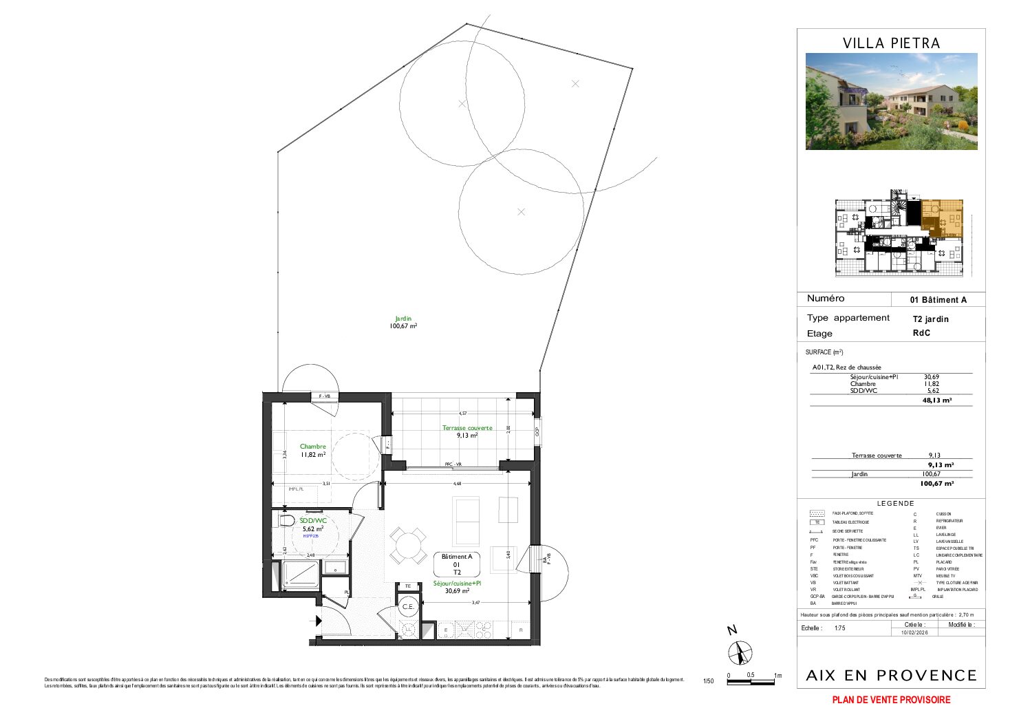 Plan T2 A01