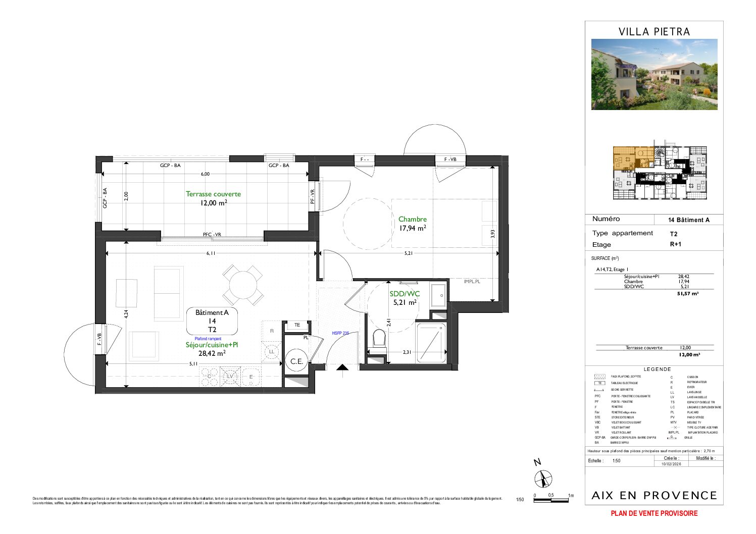 Plan T2 A14