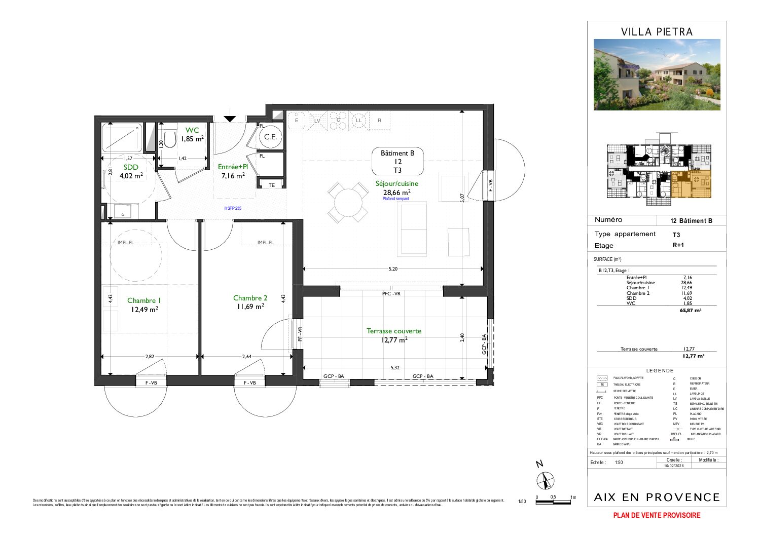 Plan T3 B12