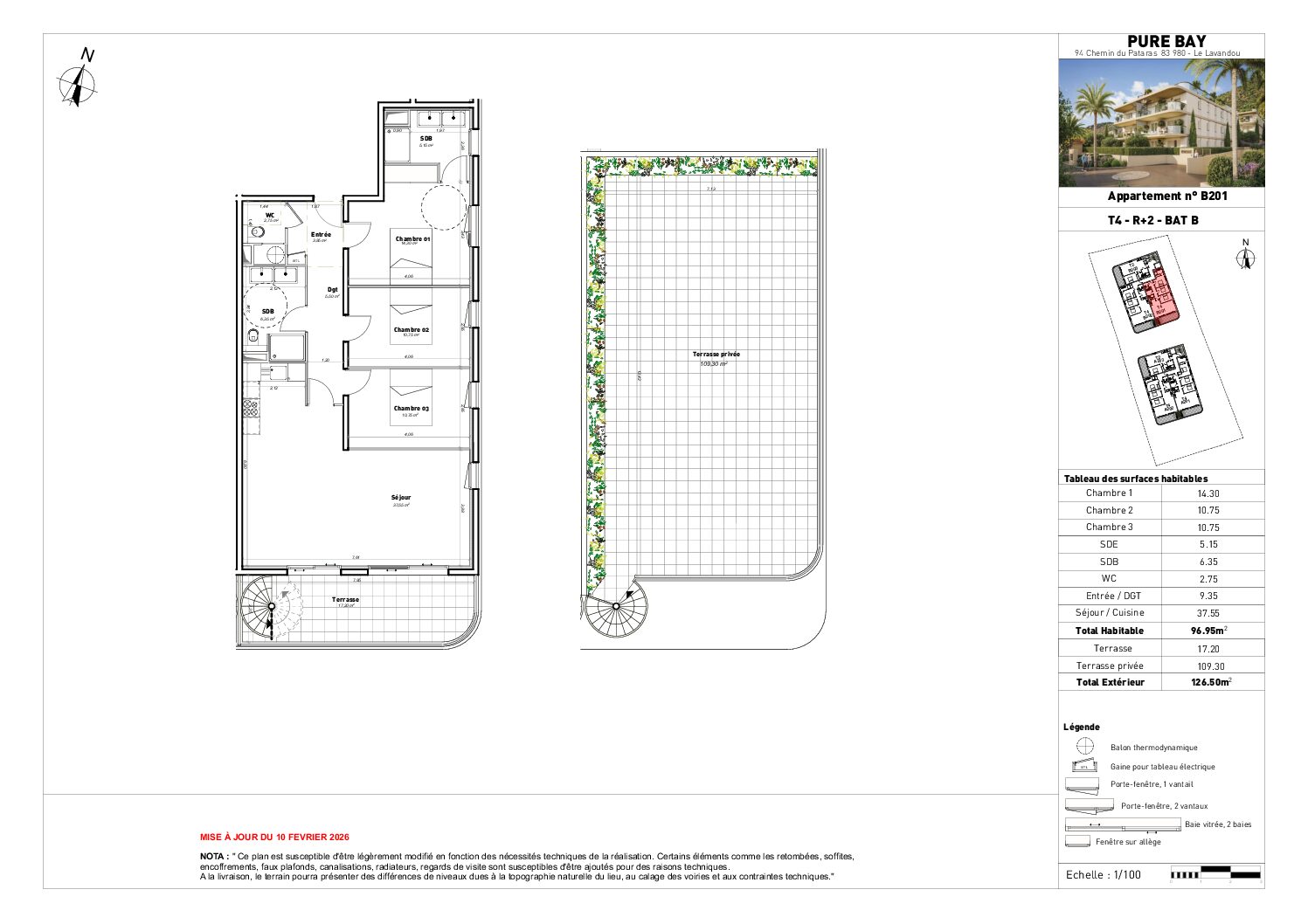 Plan T4 B201
