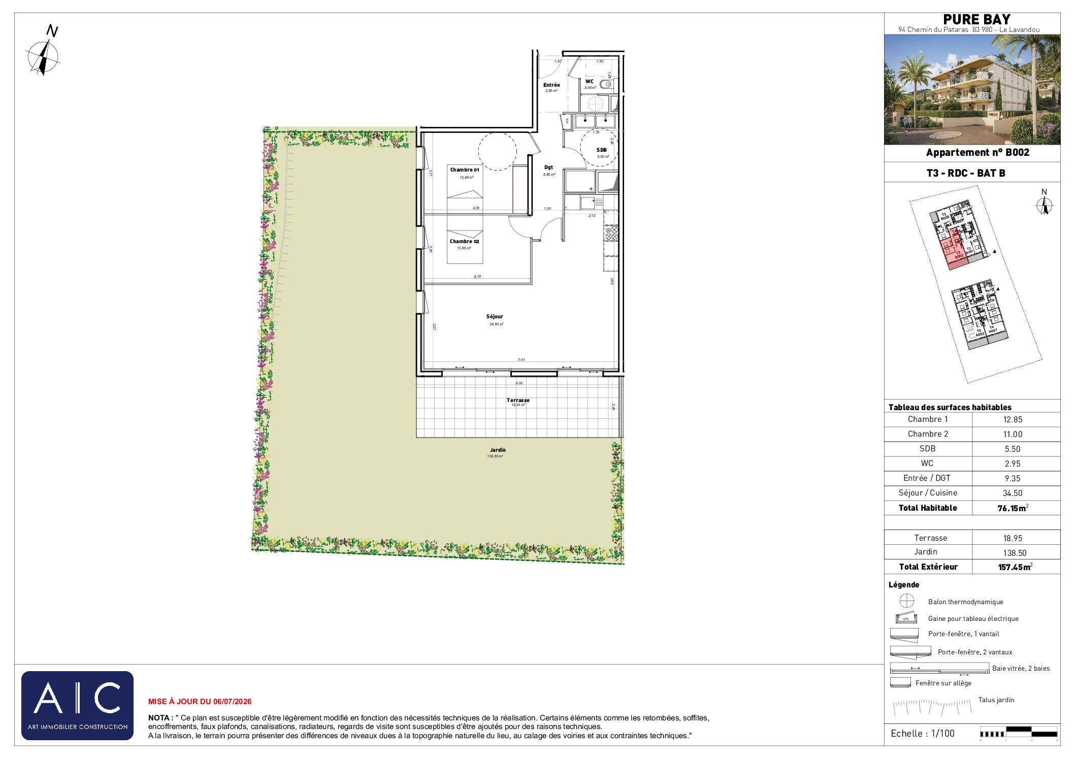 Plan T3 B002