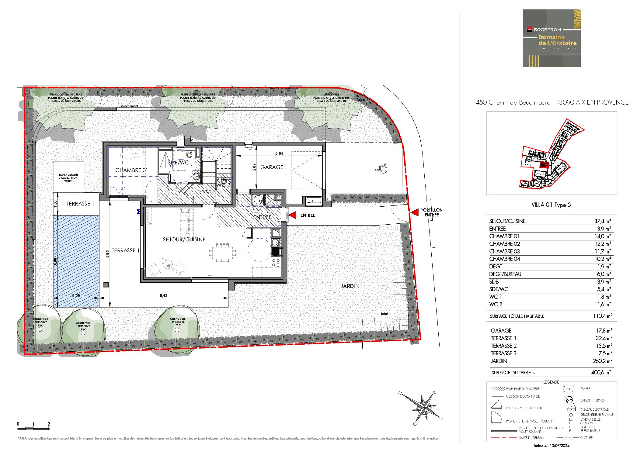 Plan Villa 01