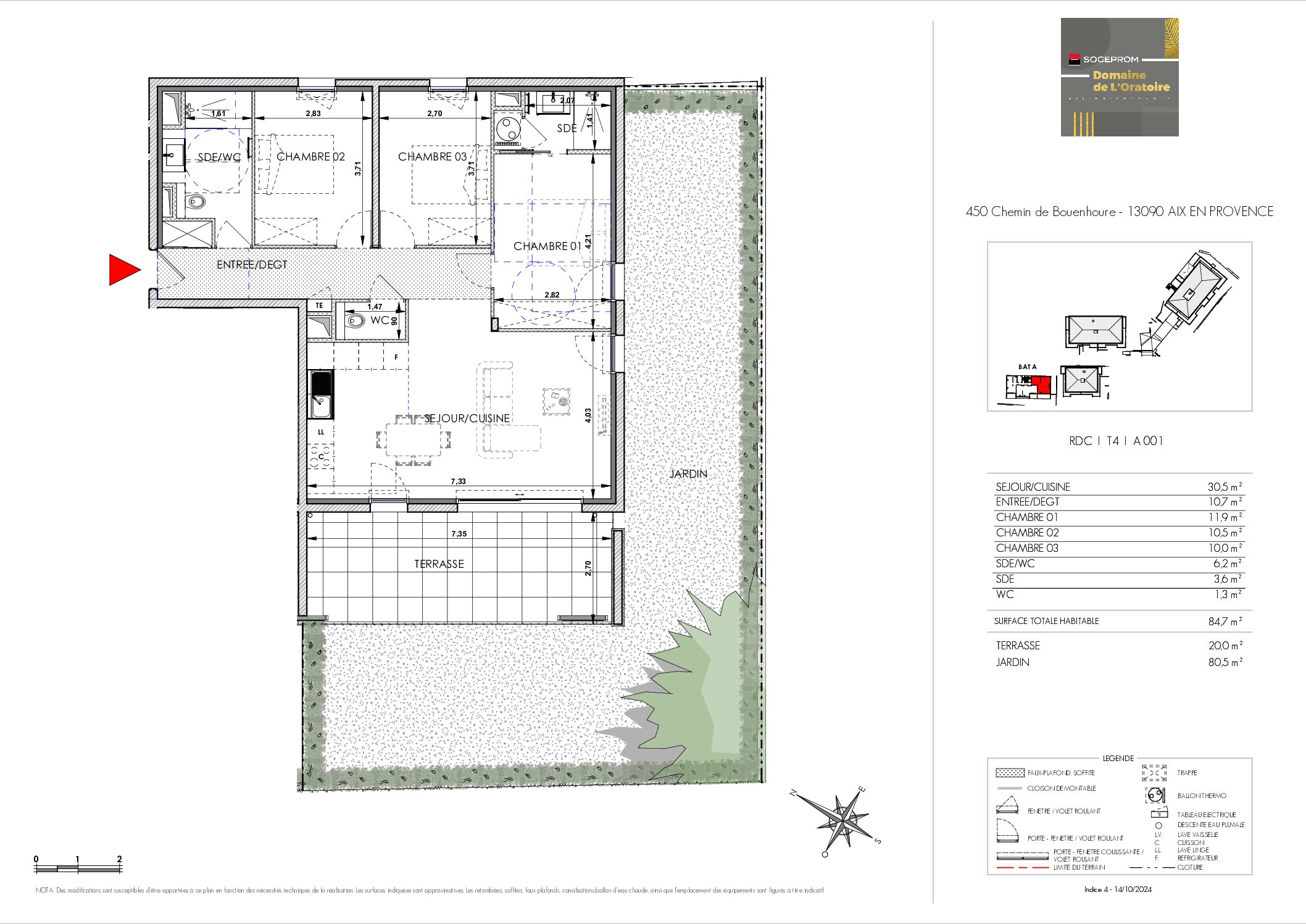 Plan T4 A001