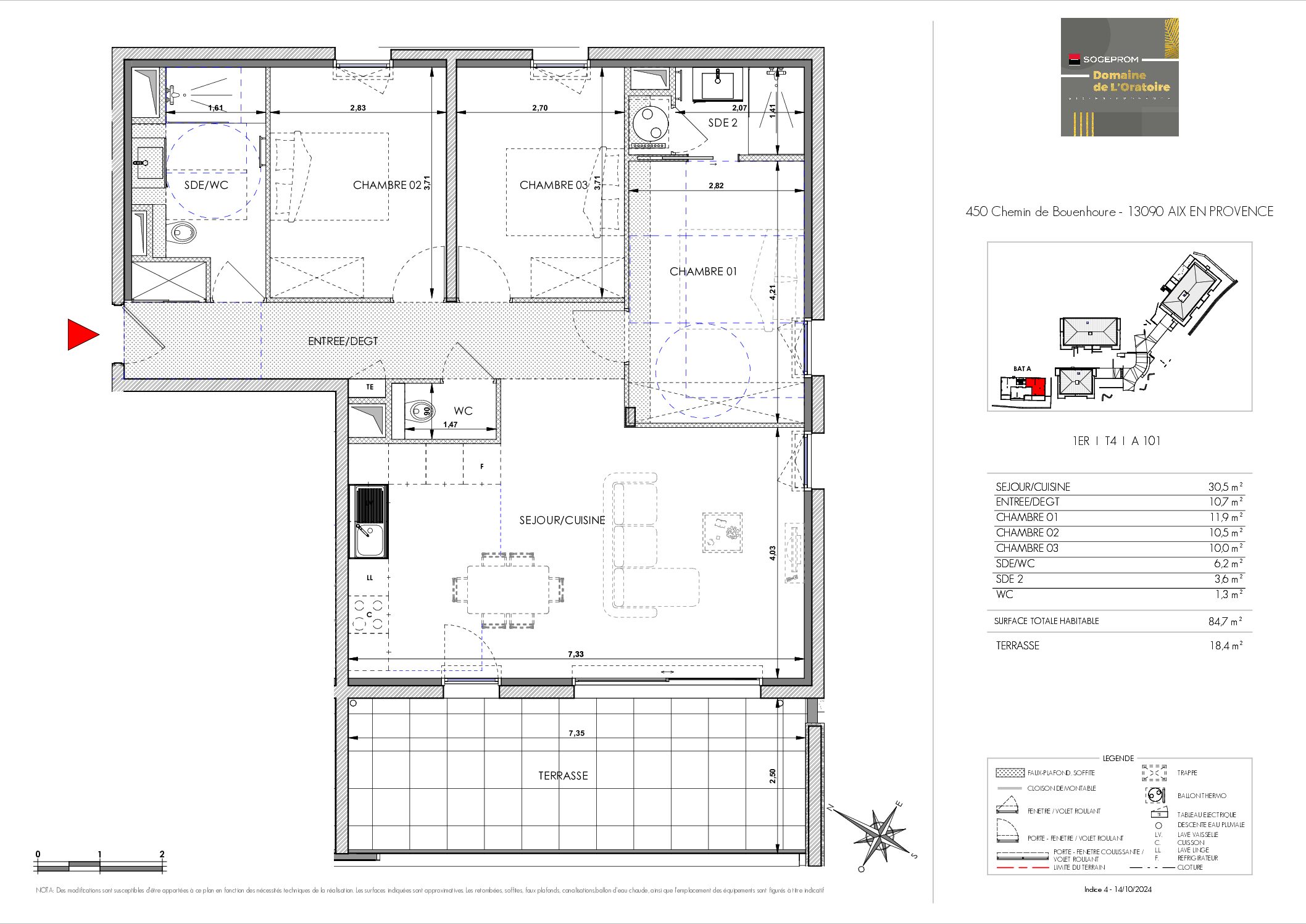 Plan T4 A101