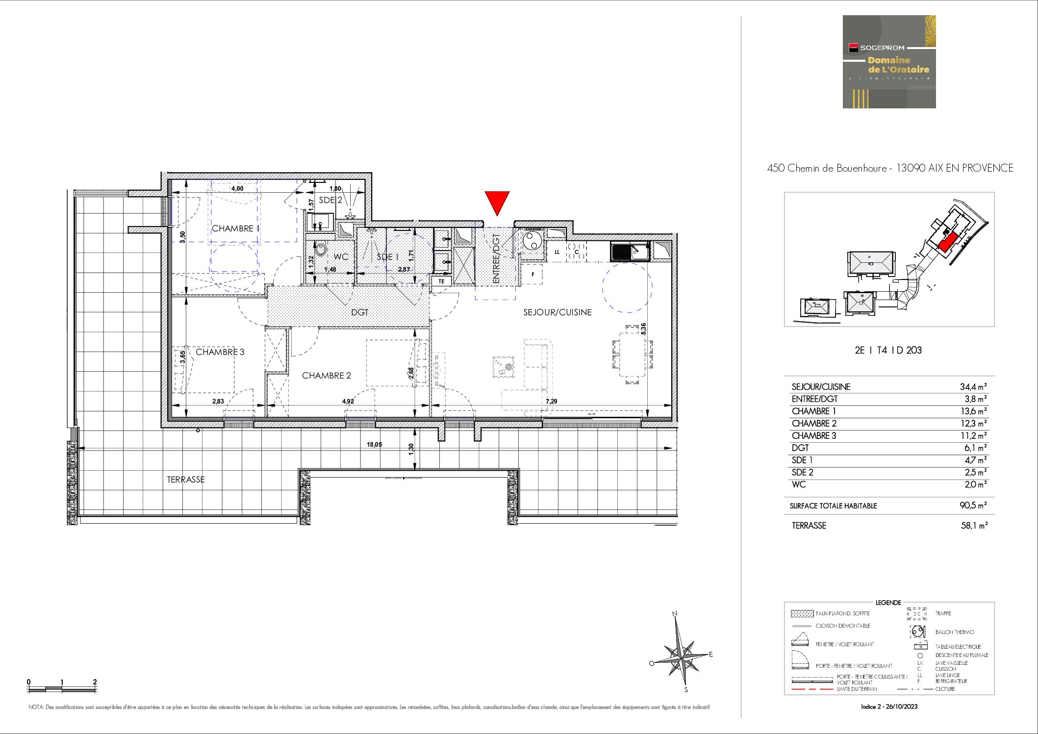 Plan T4 D203