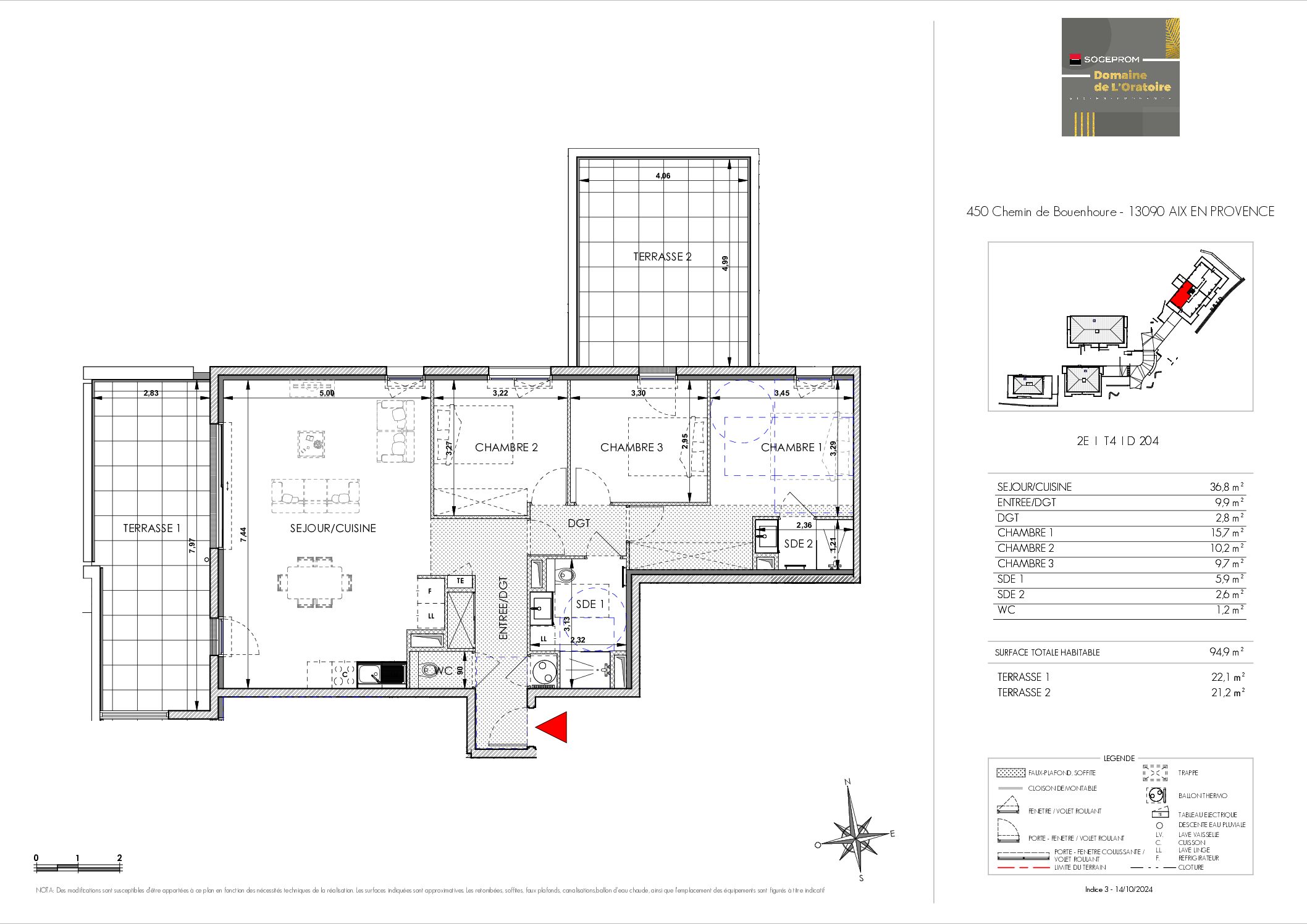 Plan T4 D204