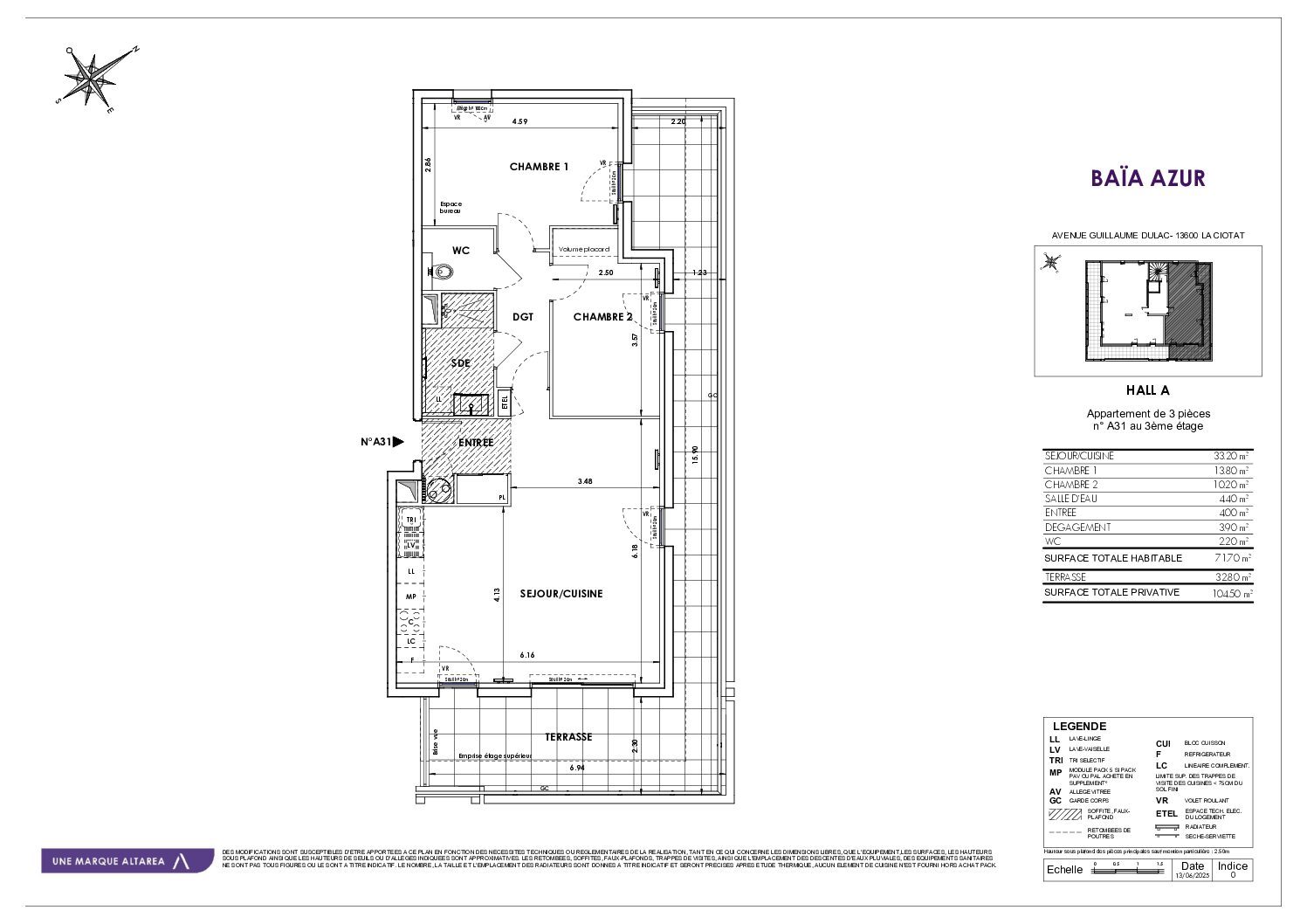 Plan T3 A31