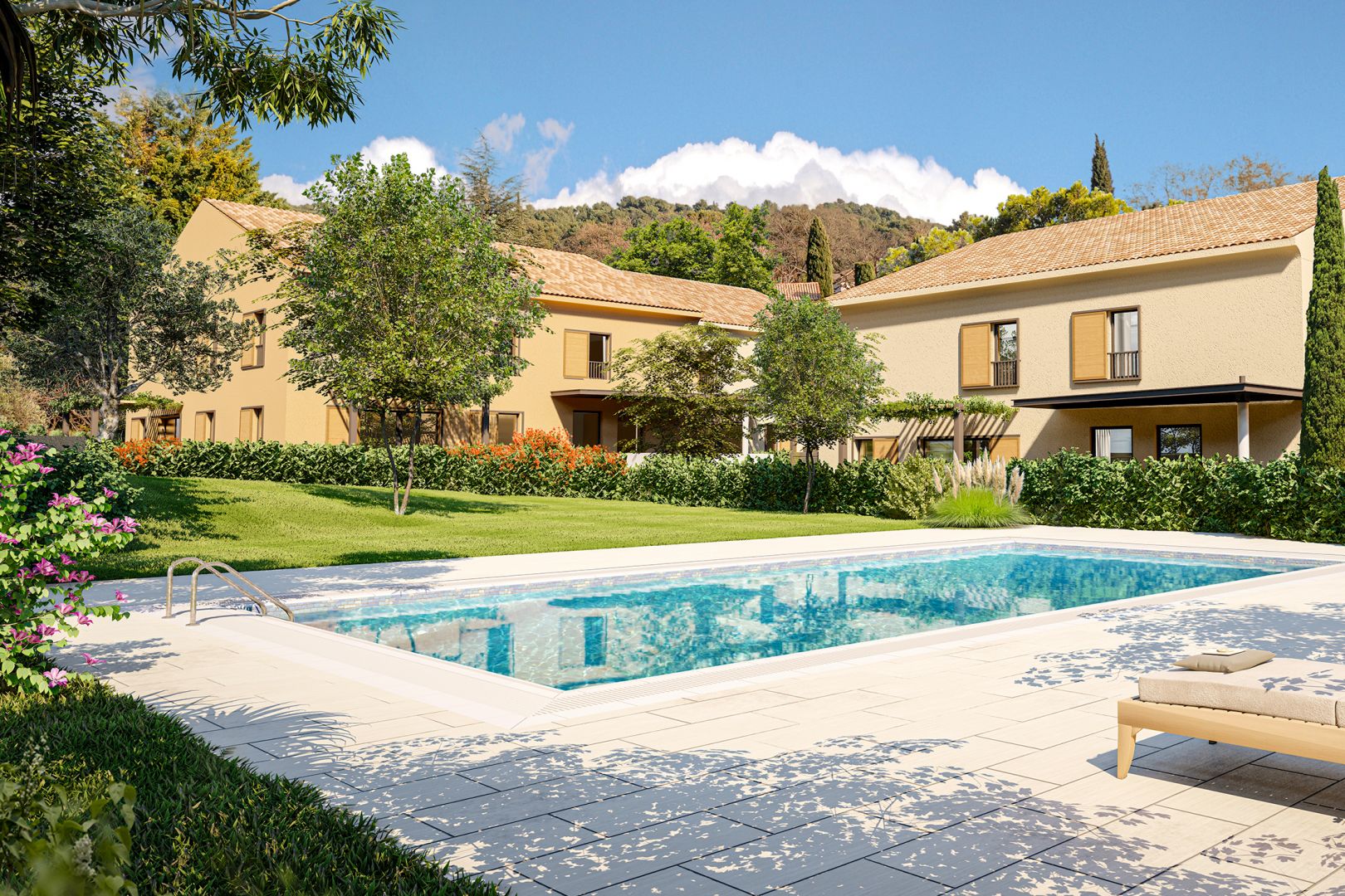 Clos Saint Albert maison piscine Aix-en-Provence