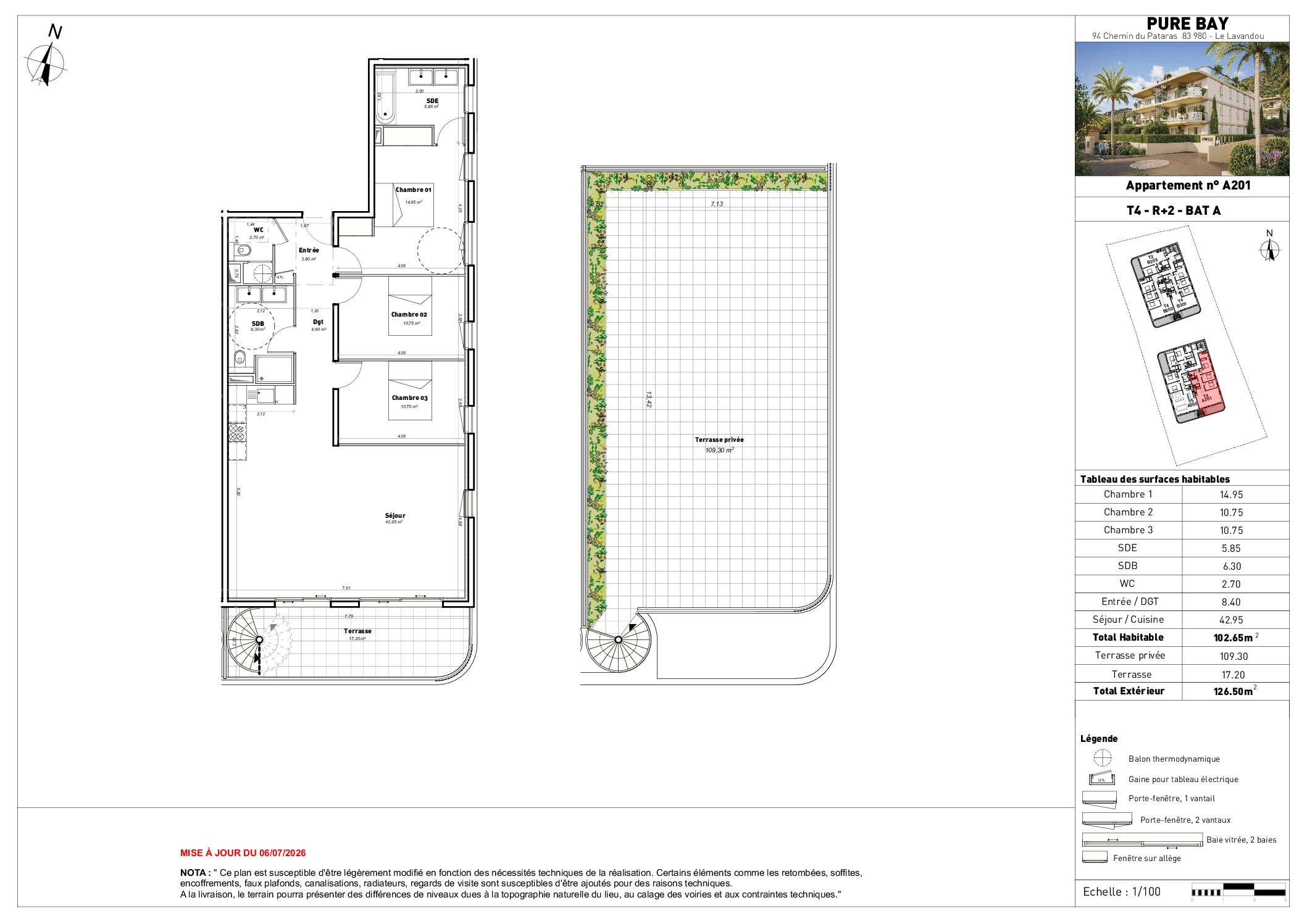 Plan T4 A201